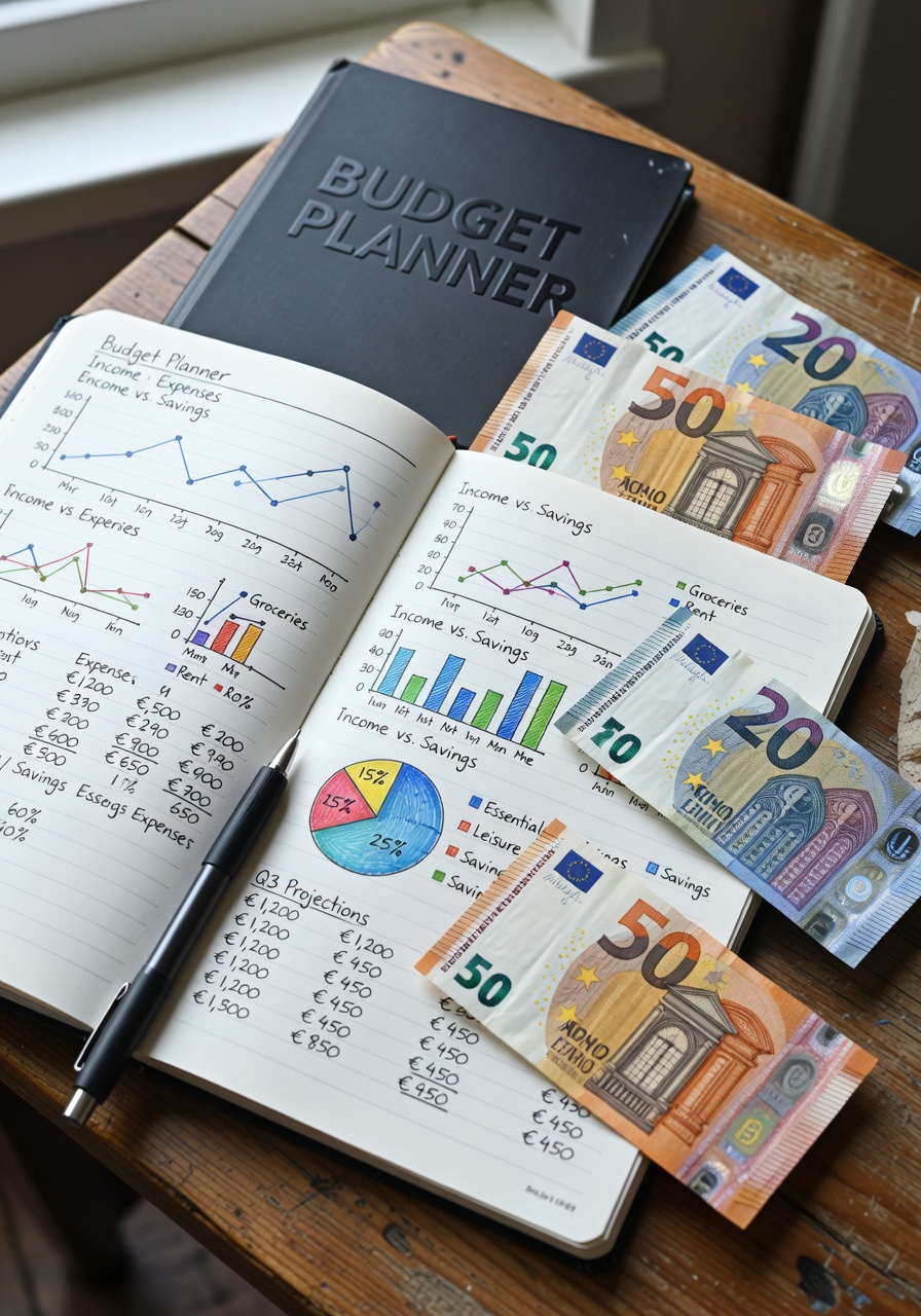 Cuaderno de planificación de presupuesto