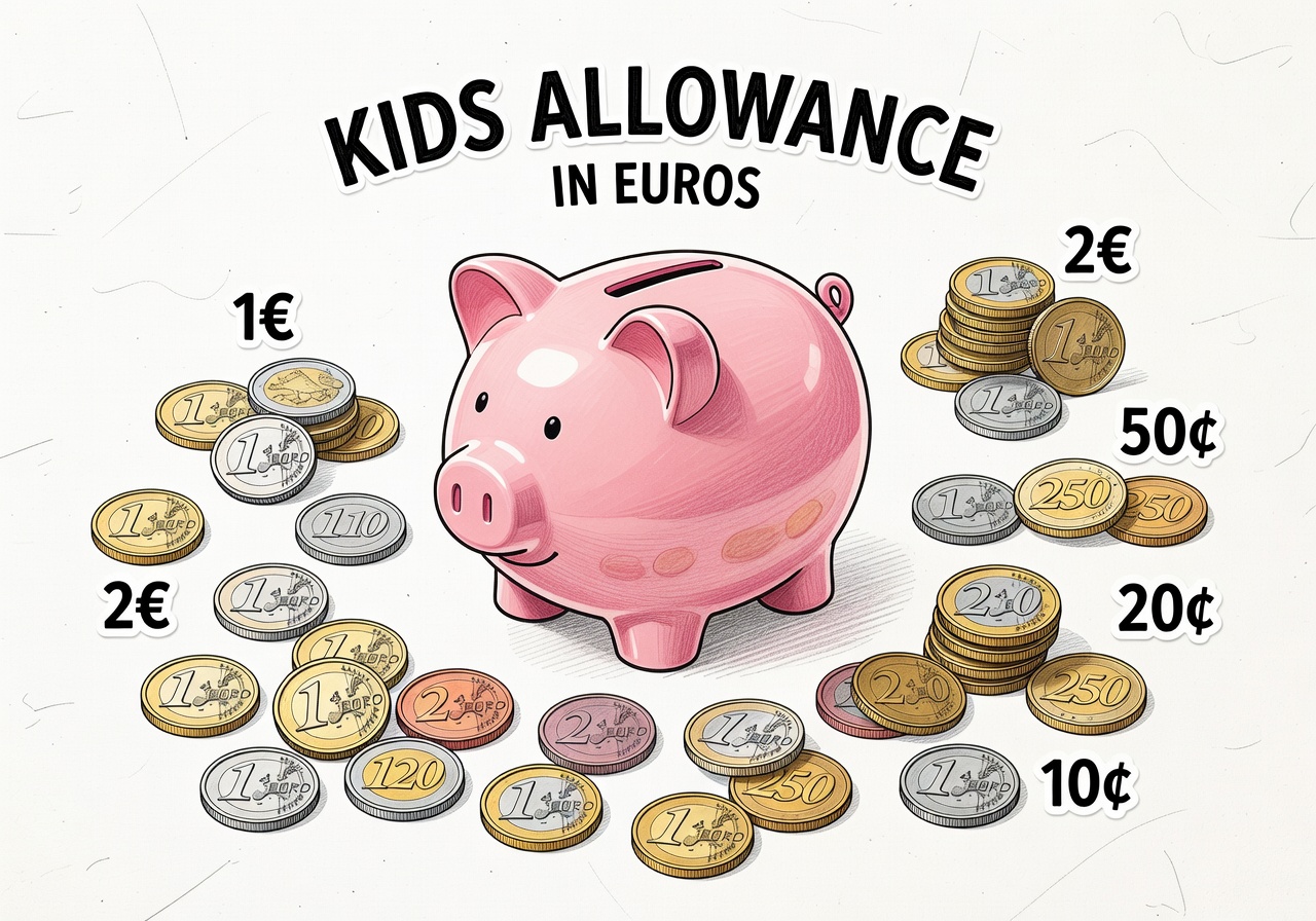 Paga de bolsillo y educación financiera para niños