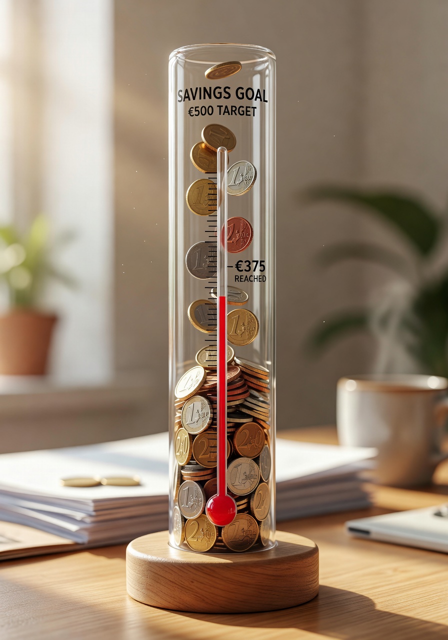 Termómetro de objetivos de ahorro